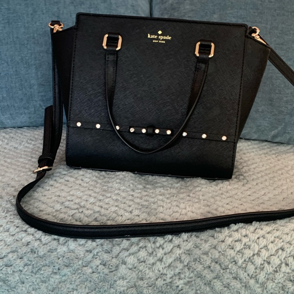 Black Kate Spade Small Satchel